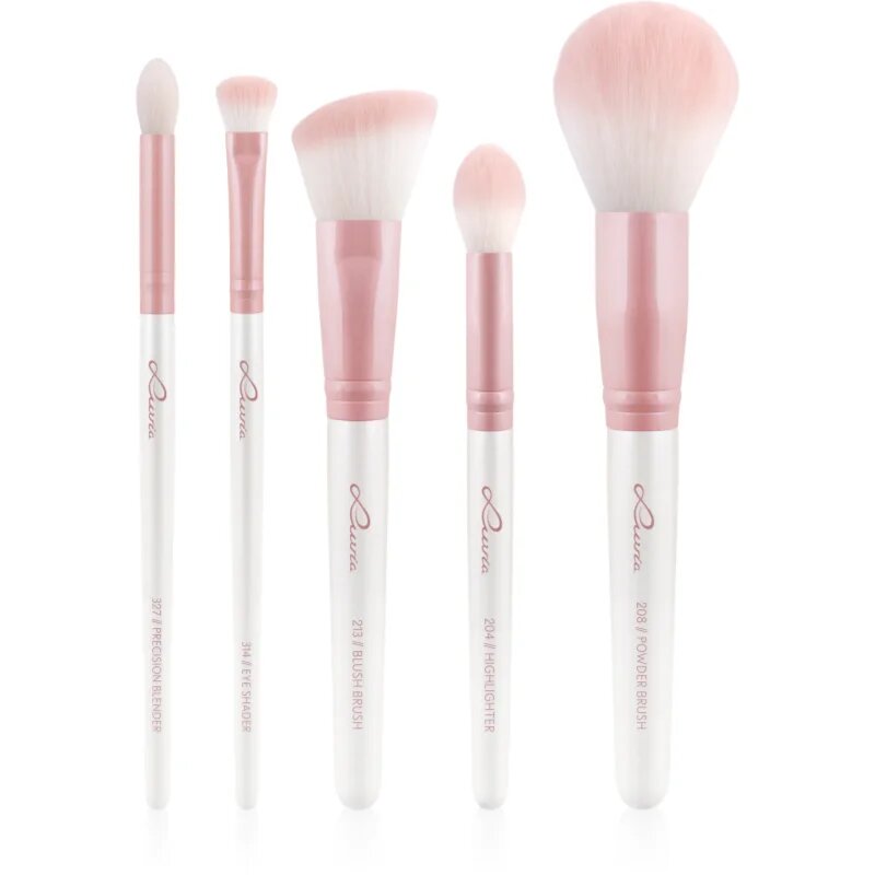 Luvia Cosmetics Daily Essentials set čopičev z etuijem Candy