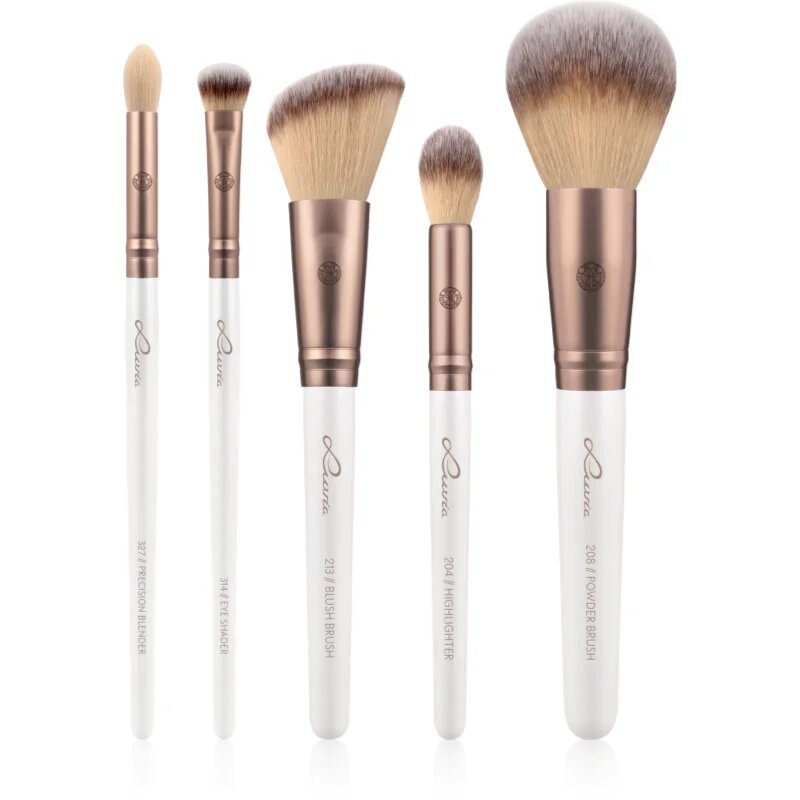 Luvia Cosmetics Daily Essentials set čopičev z etuijem Prime Vegan