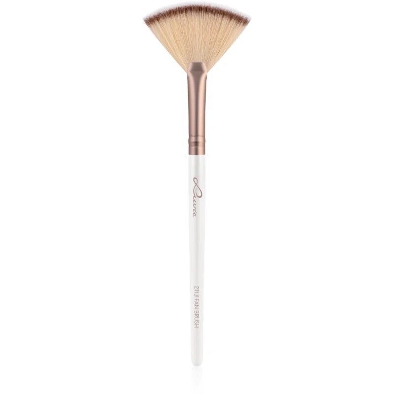 Luvia Cosmetics Elegance Fan Brush pahljačast čopič 211 1 kos