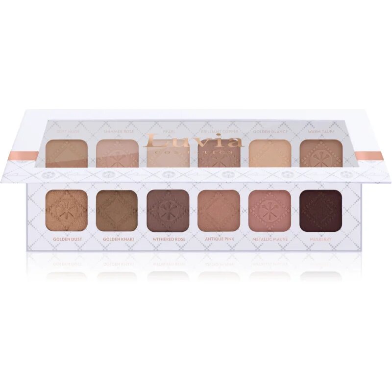 Luvia Cosmetics Endless Nude Shades paleta senčil za oči 12x0.8 g