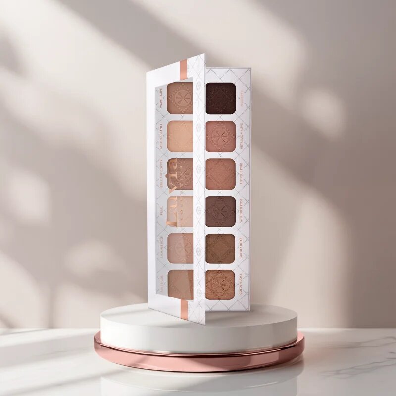 Luvia Cosmetics Endless Nude Shades paleta senčil za oči 12x0.8 g