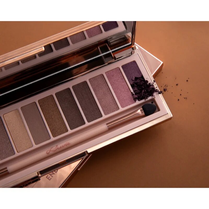 Luvia Cosmetics Endless Nude Shades paleta senčil za oči 12x0.8 g