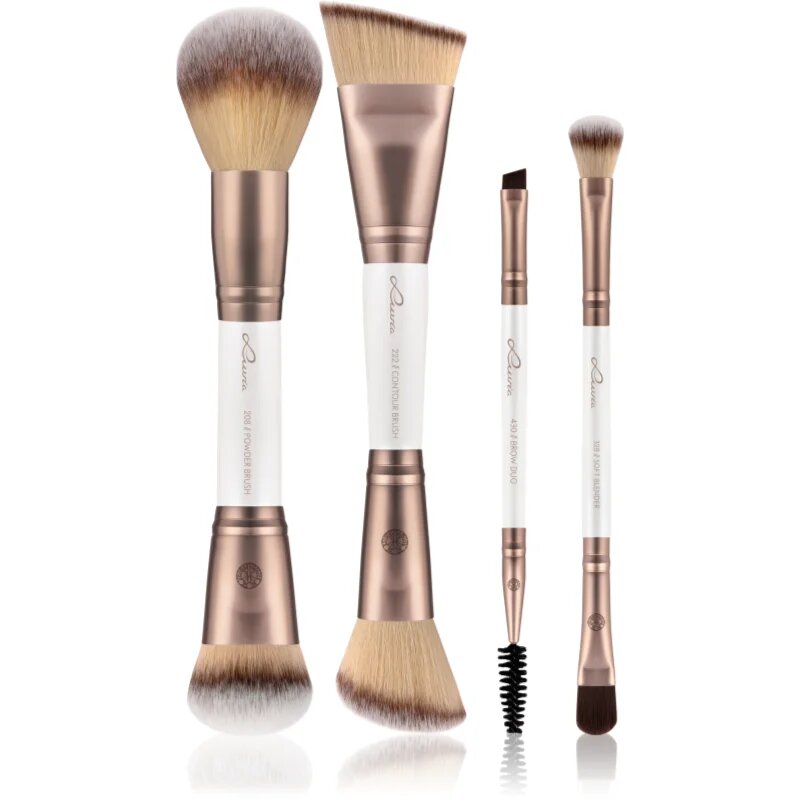 Luvia Cosmetics Mirage 4|8 Duo Pinselset set čopičev