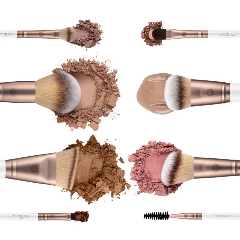 Luvia Cosmetics Mirage 4|8 Duo Pinselset set čopičev