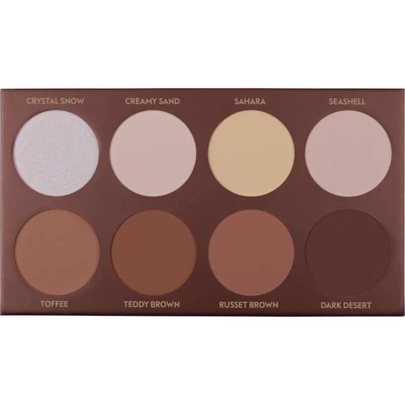 Luvia Cosmetics Prime Countour Vol. 1 paleta za konture obraza 8x33 g