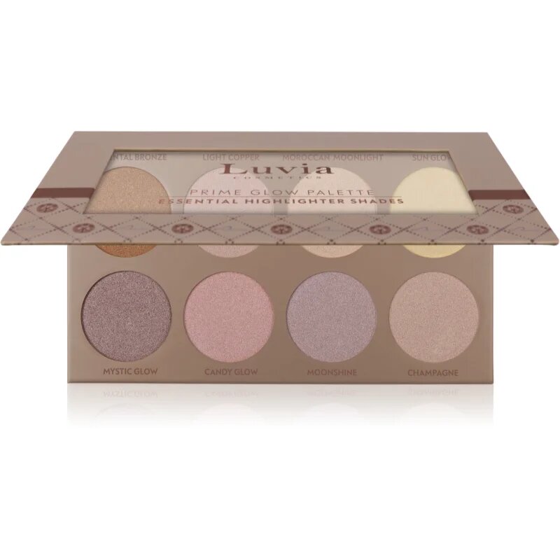 Luvia Cosmetics Prime Glow Vol. 1 paleta osvetljevalcev 8x33 g