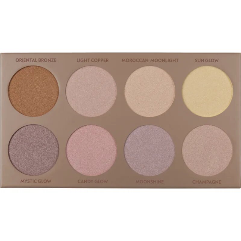 Luvia Cosmetics Prime Glow Vol. 1 paleta osvetljevalcev 8x33 g