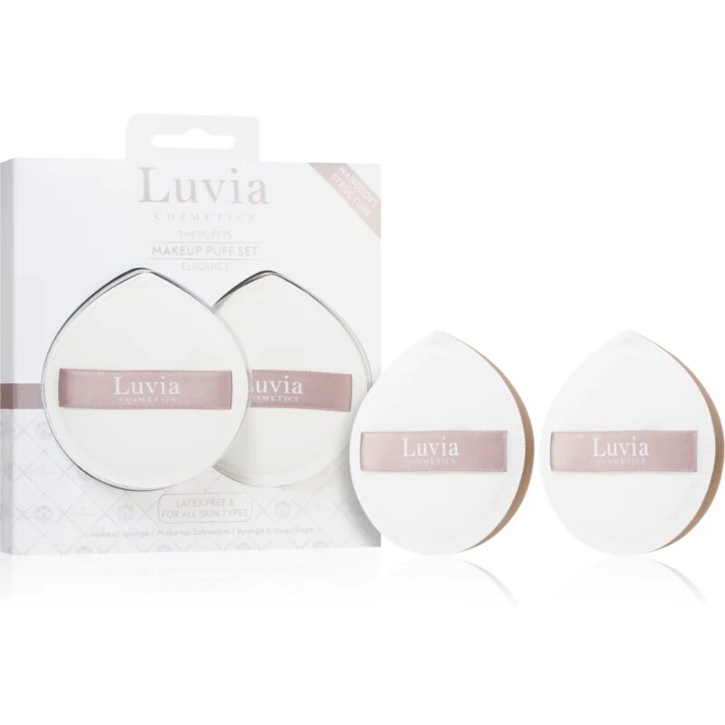 Luvia Cosmetics The Puffys Makeup Puff Set blazinica Elegance 2 kos