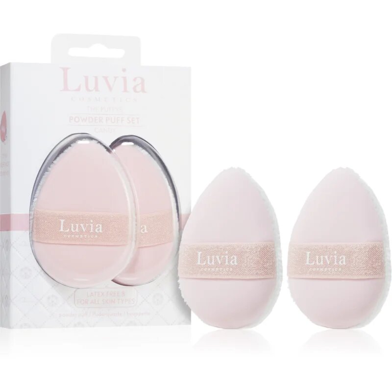 Luvia Cosmetics The Puffys Powder Puff Set blazinica Candy 2 kos
