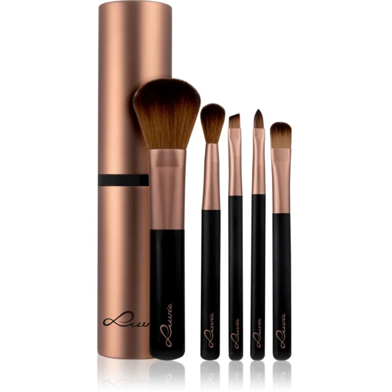 Luvia Cosmetics Travel Set Cappuccino set čopičev potovalna