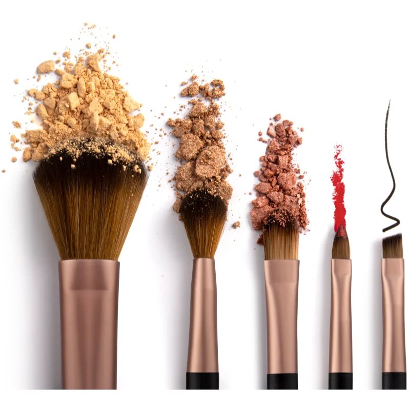 Luvia Cosmetics Travel Set Cappuccino set čopičev potovalna