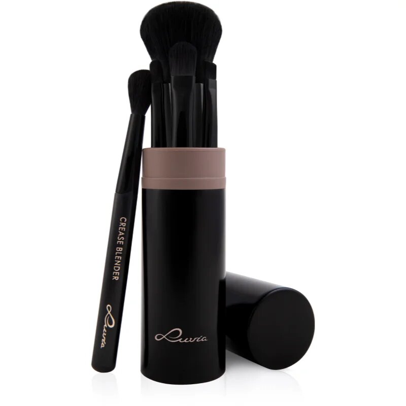 Luvia Cosmetics Travel Set Espresso set čopičev potovalna