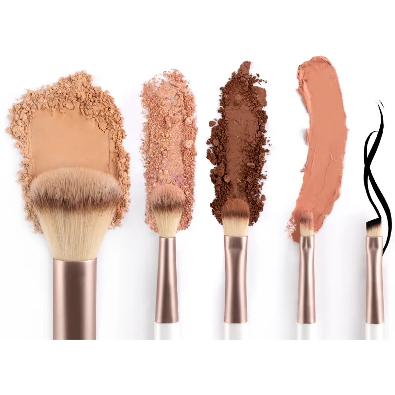 Luvia Cosmetics Travel Set Macchiato set čopičev potovalna 5 kos