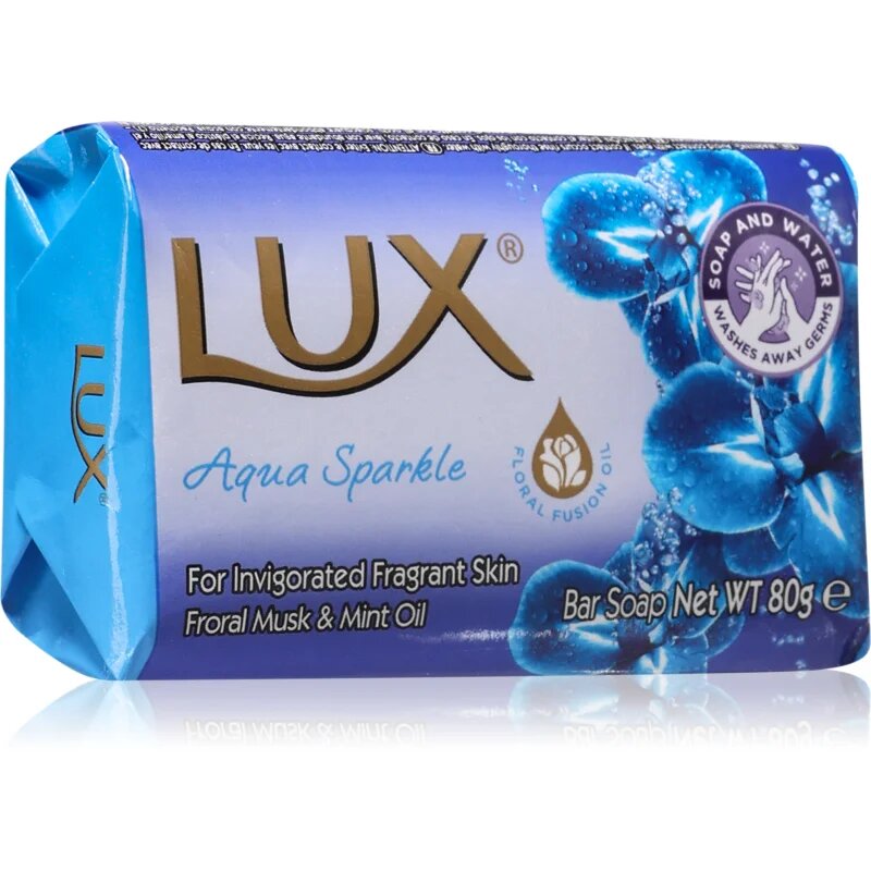 Lux Aqua Sparkle Aqua Sparle trdo milo 80 g