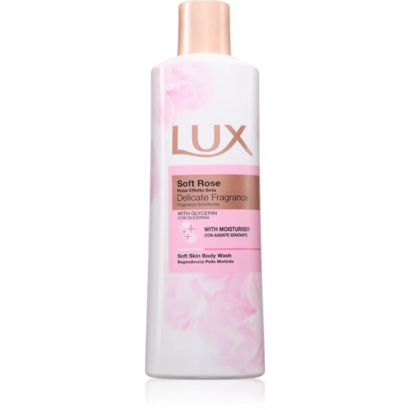 Lux Soft Rose gel za prhanje 250 ml
