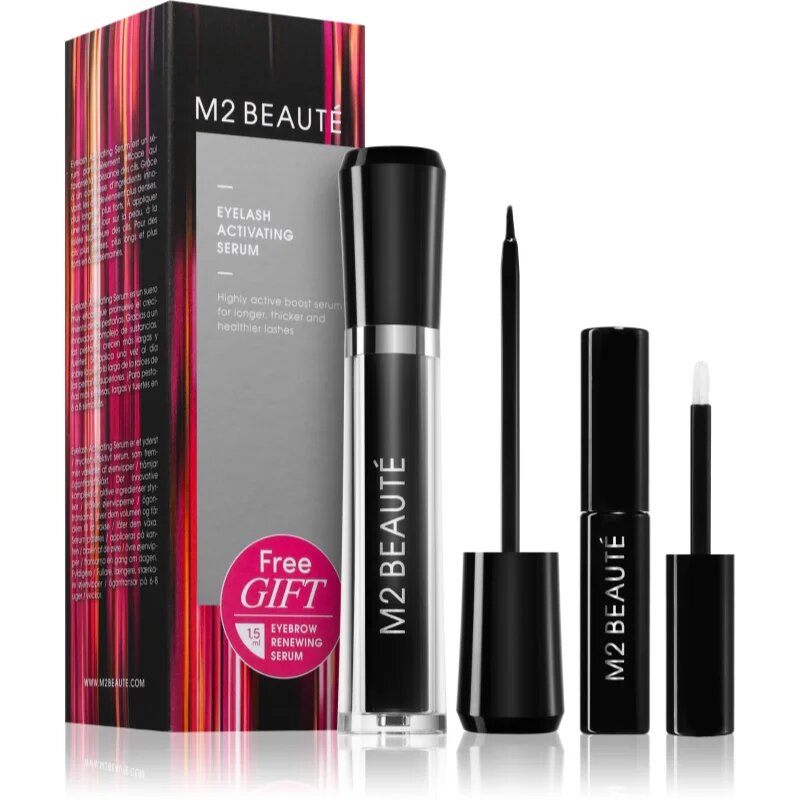 M2 Beauté Eyelash Activating Serum darilni set