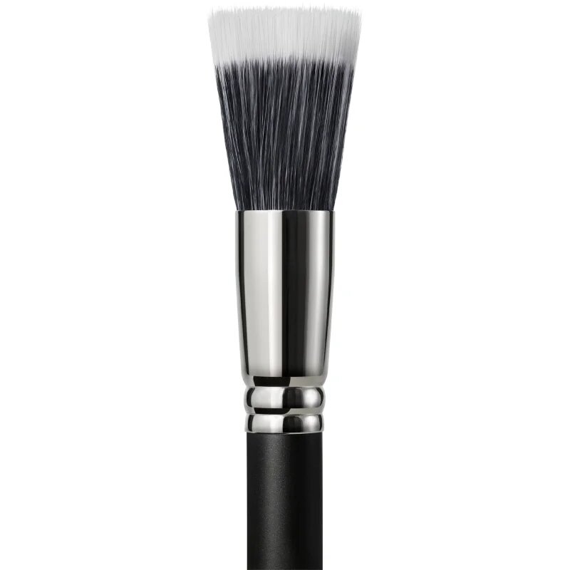 MAC Cosmetics Brush 187S Duo Fibre Face čopič za podlago in puder 1 kos