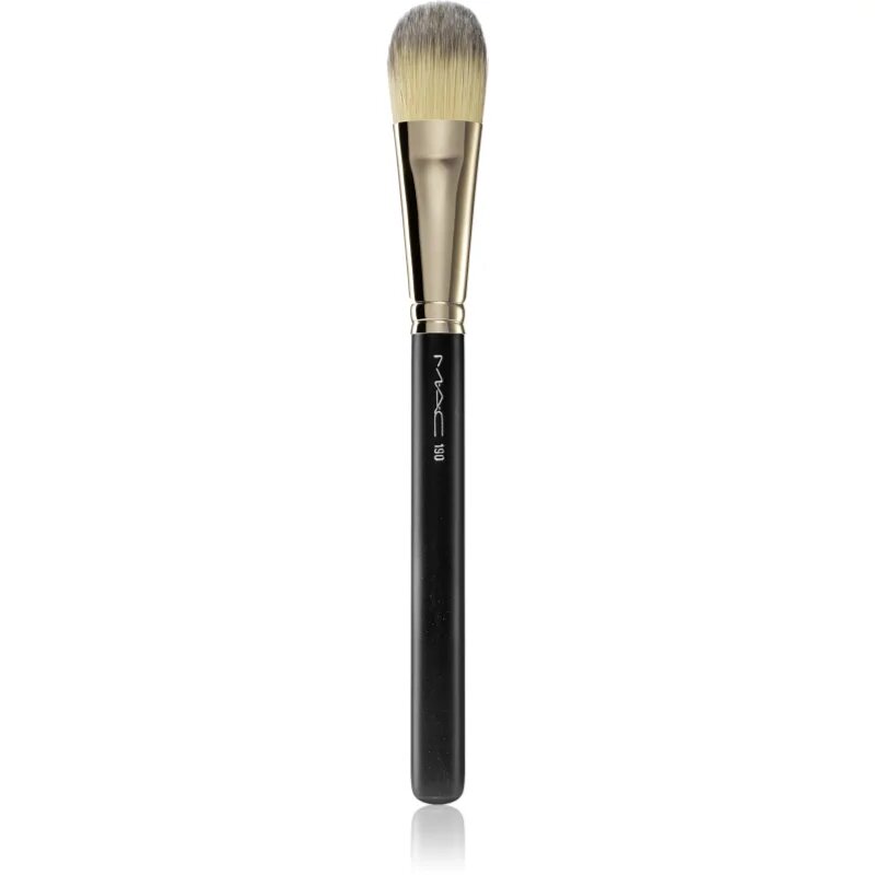 MAC Cosmetics Brush 190 Synthetic Foundation Brush ploščat čopič za make-up 1 kos