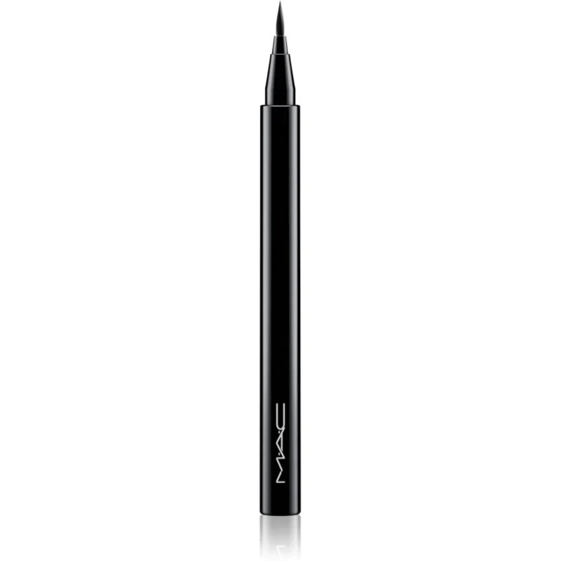 MAC Cosmetics Brushstroke 24 Hour Liner tekoče črtalo v peresu odtenek Brushblack 0.67 g