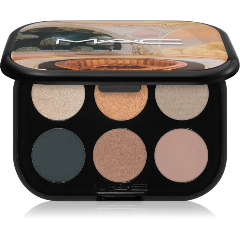 MAC Cosmetics Connect In Colour Eye Shadow Palette 6 shades paleta senčil za oči odtenek Bronze Influence 6.25 g