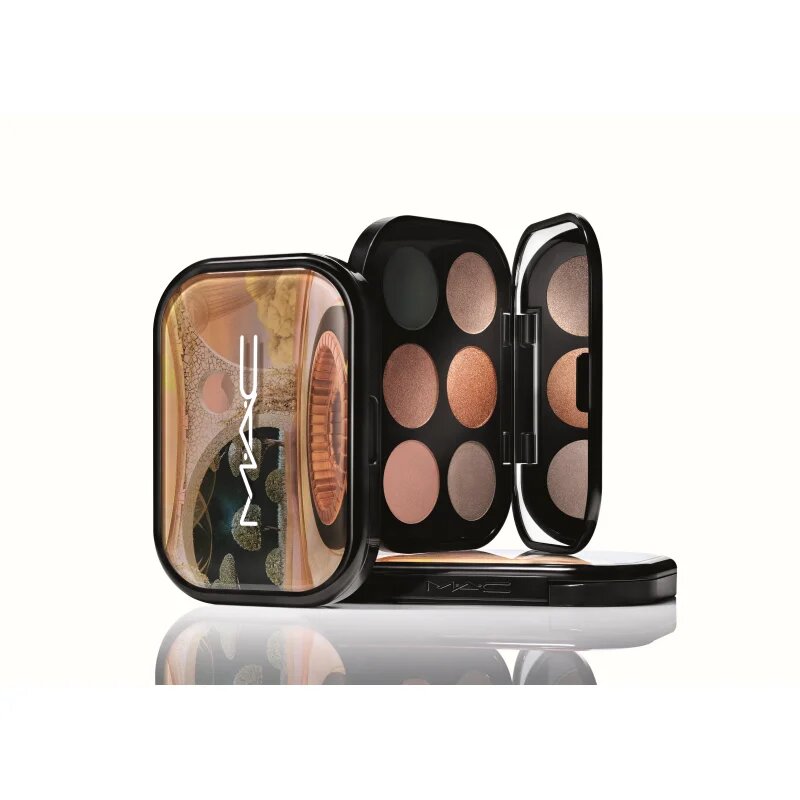 MAC Cosmetics Connect In Colour Eye Shadow Palette 6 shades paleta senčil za oči odtenek Bronze Influence 6.25 g