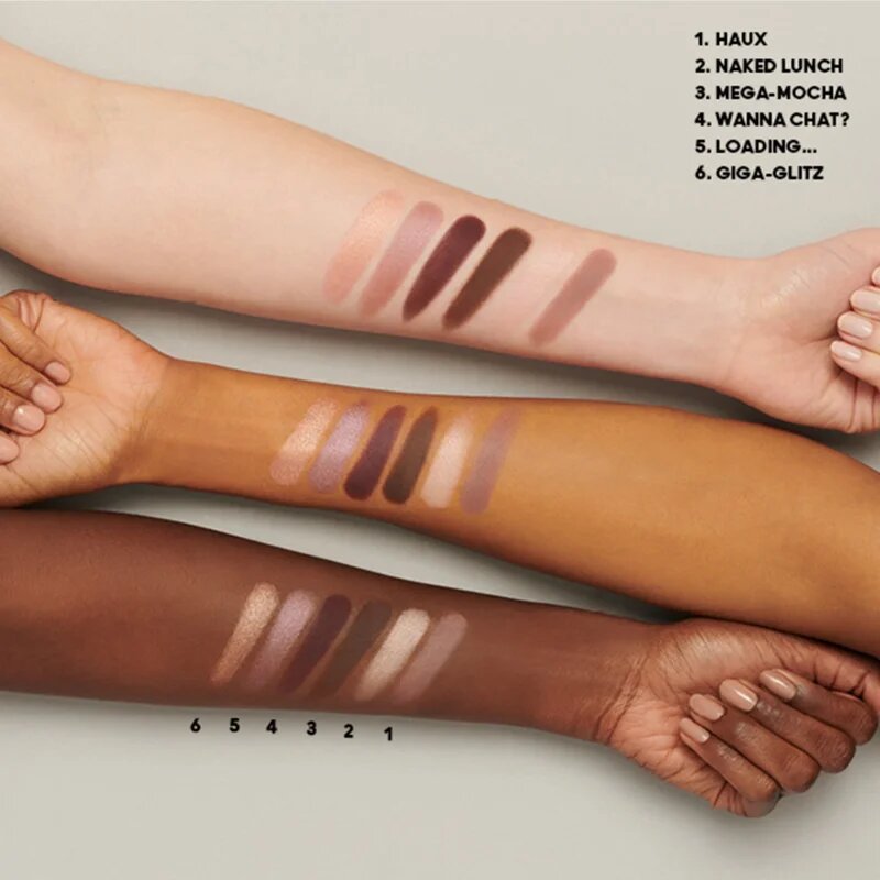 MAC Cosmetics Connect In Colour Eye Shadow Palette 6 shades paleta senčil za oči odtenek Embedded In Burgundy 6.25 g