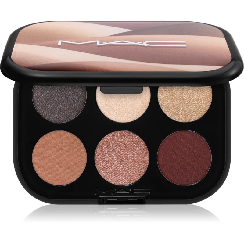 MAC Cosmetics Connect In Colour Eye Shadow Palette 6 shades paleta senčil za oči odtenek Nude Board 6.25 g