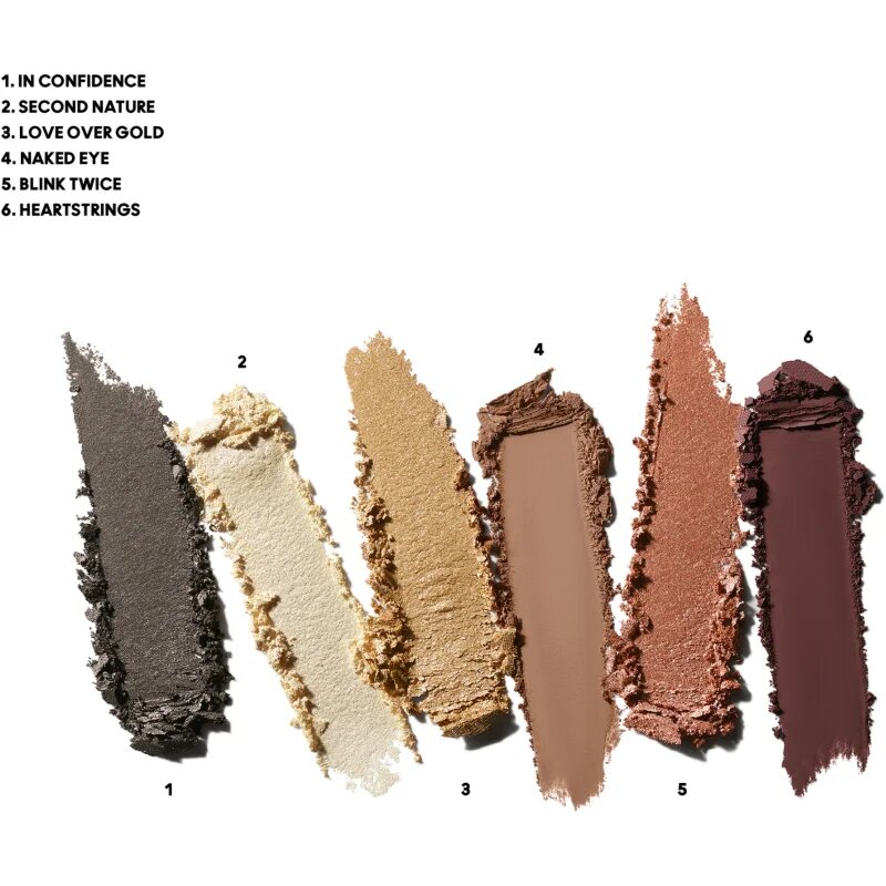 MAC Cosmetics Connect In Colour Eye Shadow Palette 6 shades paleta senčil za oči odtenek Nude Board 6.25 g