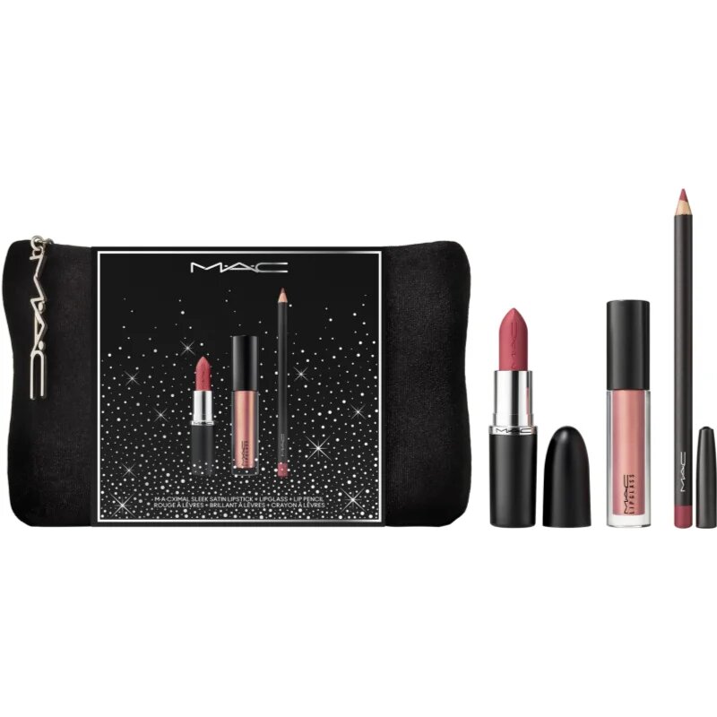 MAC Cosmetics Holiday Industry Icons Lip Combo darilni set