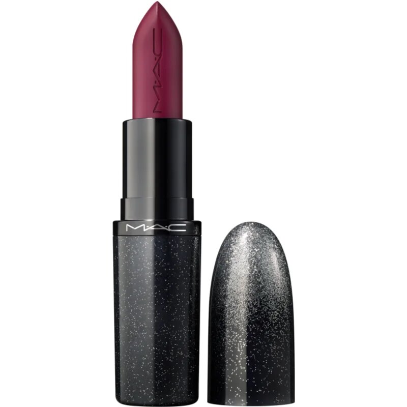 MAC Cosmetics Holiday MACximal Satin Lipstick satenasta šminka odtenek Berry Iconic 3.5 g