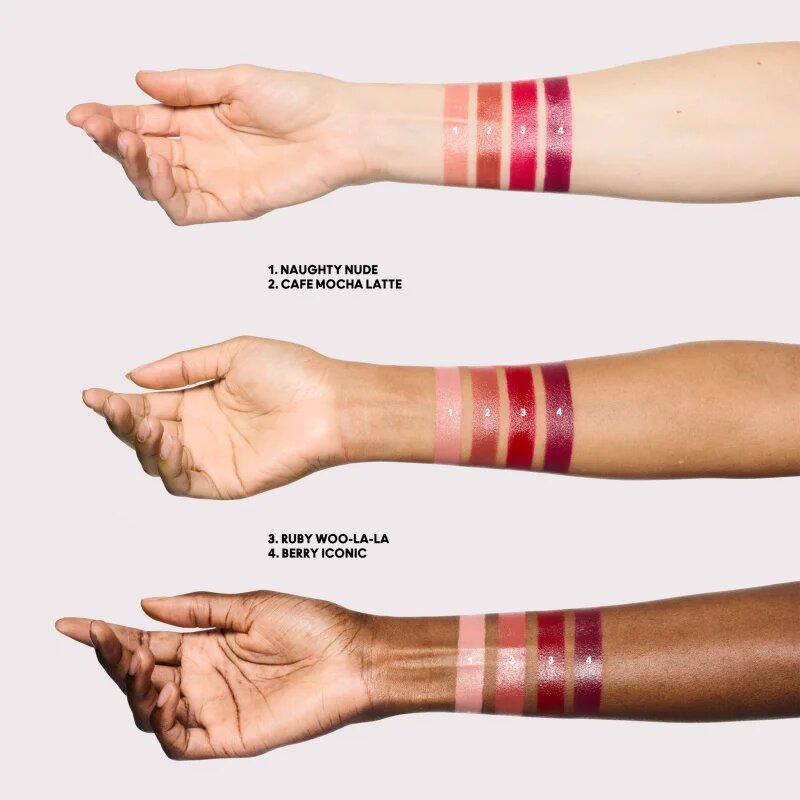 MAC Cosmetics Holiday MACximal Satin Lipstick satenasta šminka odtenek Berry Iconic 3.5 g