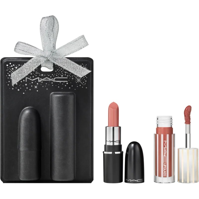 MAC Cosmetics Holiday Mini MAC Nude Lip Combo darilni set