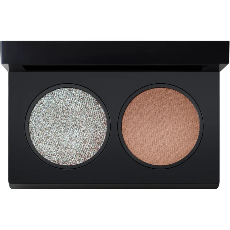 MAC Cosmetics Holiday Smoke + Ice Eye Shadow Duo senčila za oči odtenek Luxe + Luminious 2 g