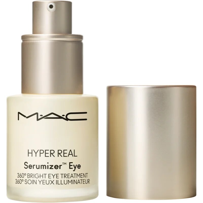 MAC Cosmetics Hyper Real Eye Serumizer serum za zmanjšanje podočnjakov pod očmi 15 ml
