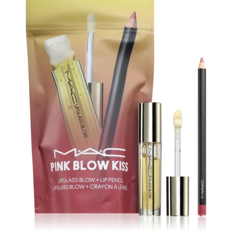 MAC Cosmetics Kits Pink Blow Kiss Lip Combo darilni set za ustnice