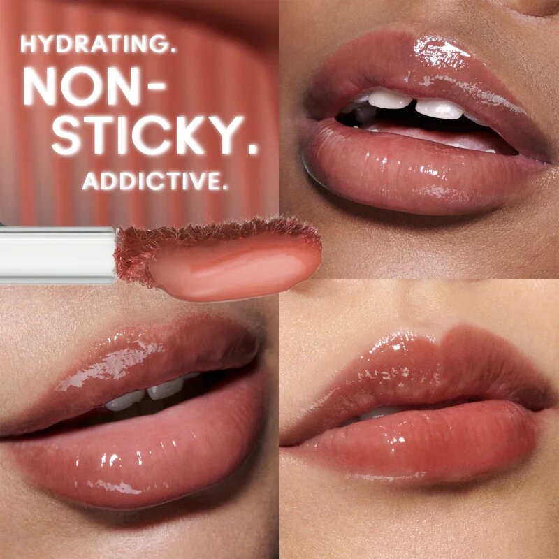 MAC Cosmetics Lipglass Air Mini vlažilni sijaj za ustnice odtenek Casual 2.6 ml