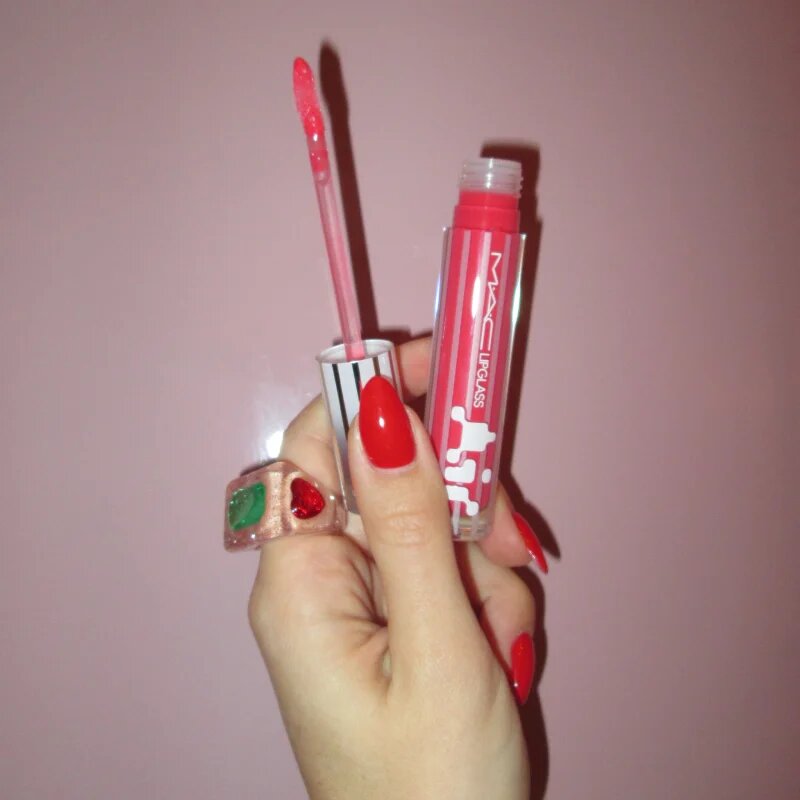 MAC Cosmetics Lipglass Air Mini vlažilni sijaj za ustnice odtenek Spritz 2.6 ml
