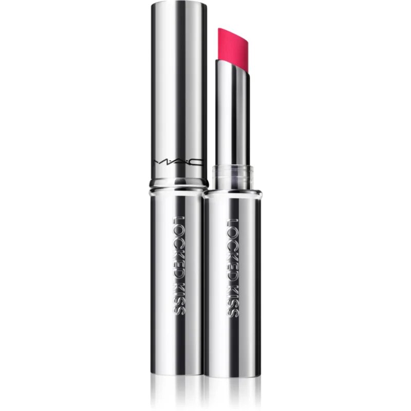 MAC Cosmetics Locked Kiss 24h Lipstick dolgoobstojna šminka z mat učinkom odtenek Taboo 18 g