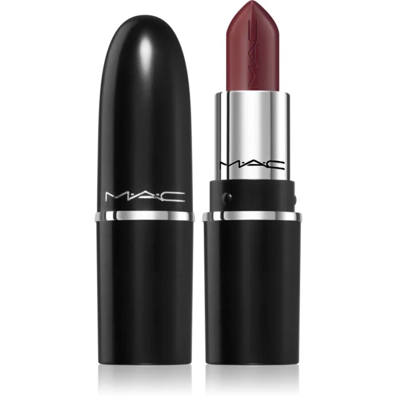 MAC Cosmetics Lustreglass Sheer-Shine Lipstick šminka z bleščečim finišem odtenek Kissing Strangers 3.5 g