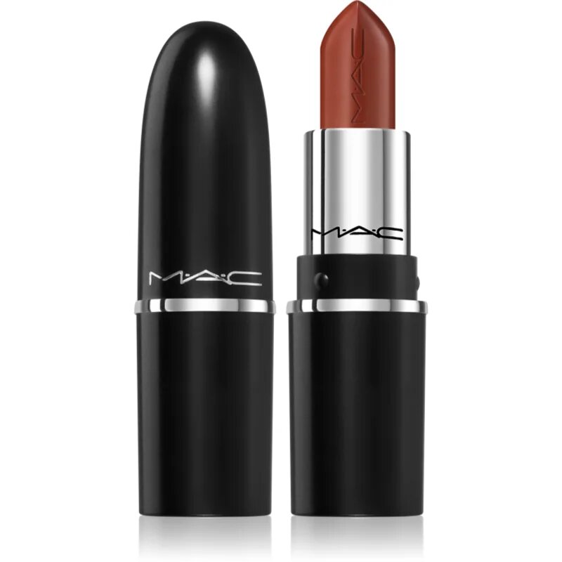 MAC Cosmetics Lustreglass Sheer-Shine Lipstick šminka z bleščečim finišem odtenek Work Crush 3.5 g