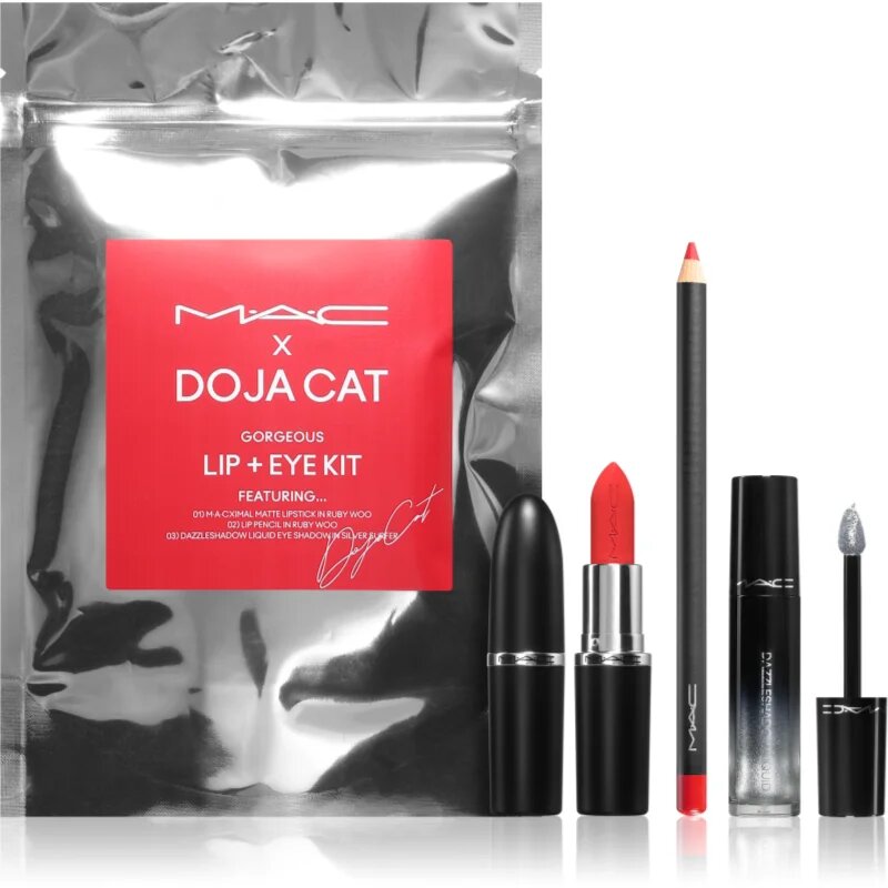 MAC Cosmetics MAC x Doja Cat Gorgeous Lip & Eye Kit set za ličenje