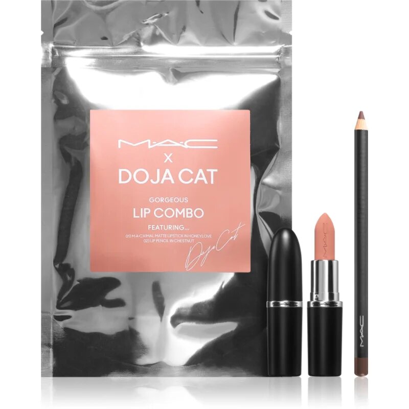 MAC Cosmetics MAC x Doja Cat Gorgeous Nude Lip Kit set za ustnice