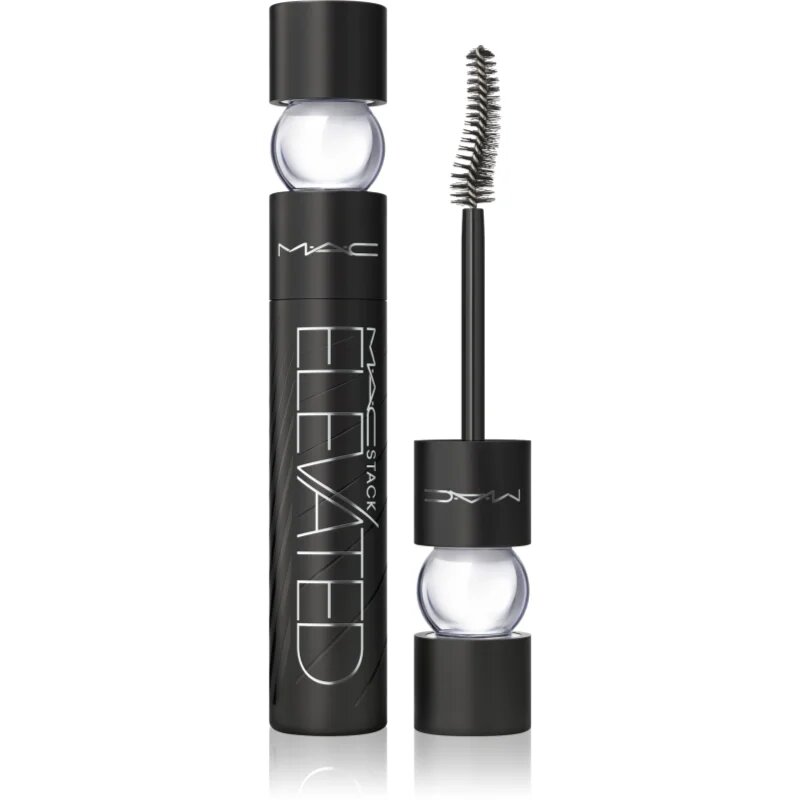 MAC Cosmetics MACStack Elevated Mascara dolgoobstojna maskara za volumen in vihanje trepalnic 12 ml