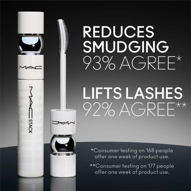 MAC Cosmetics MACStack Legit Lift Lash Primer podlaga za maskaro odtenek Stark Stack 12 ml