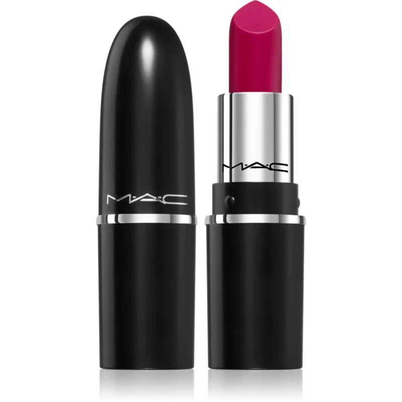 MAC Cosmetics MACximal Sleek Satin Lipstick Mini satenasta šminka za popoln videz odtenek REBEL 1.5 g