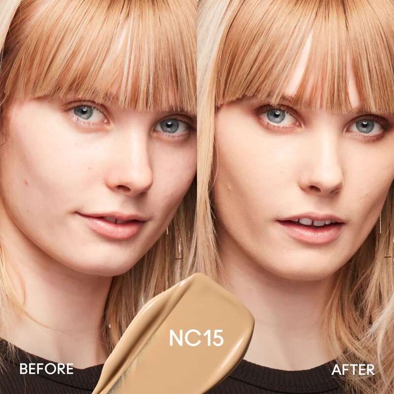 MAC Cosmetics Mini Studio Fix Fluid SPF 15 24HR Matte Foundation + Oil Control matirajoči tekoči puder SPF 15 odtenek NC15 15 ml