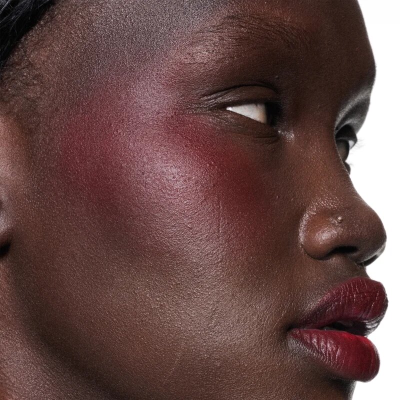 MAC Cosmetics Powder Kiss Lip + Cheek Mousse večnamensko ličilo za ustnice in lica odtenek M·A·CSmash 5 ml