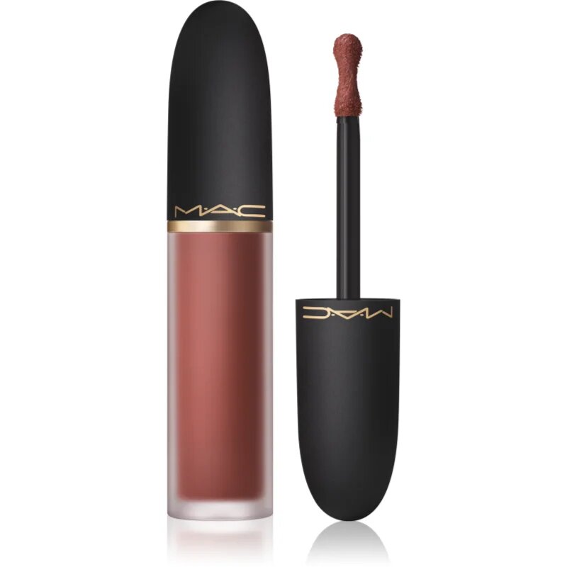 MAC Cosmetics Powder Kiss Lip + Cheek Mousse večnamensko ličilo za ustnice in lica odtenek Over The Taupe 5 ml