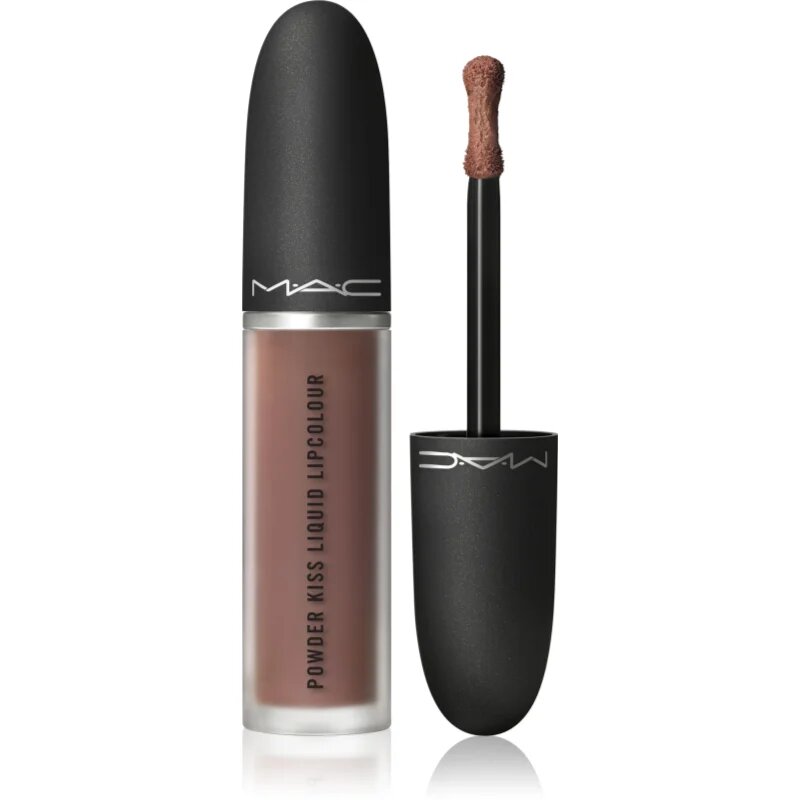 MAC Cosmetics Powder Kiss Liquid Lipcolour mat tekoča šminka odtenek Buffiest 5 ml