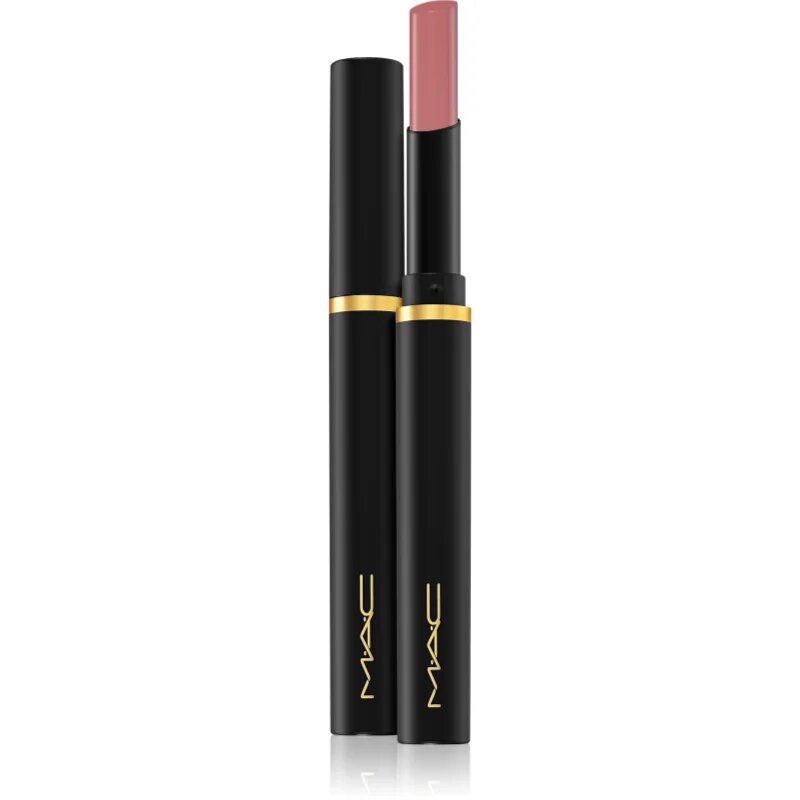 MAC Cosmetics Powder Kiss Velvet Blur Slim Stick mat vlažilna šminka odtenek Over the Taupe 2 g
